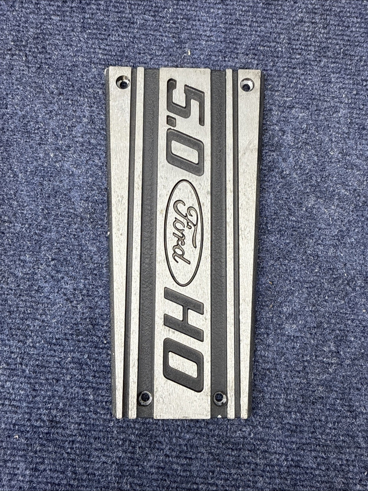 86-87-93 Ford Mustang Factory Upper Intake Manifold Plaque Cover 5.0 V8 OEM GT 