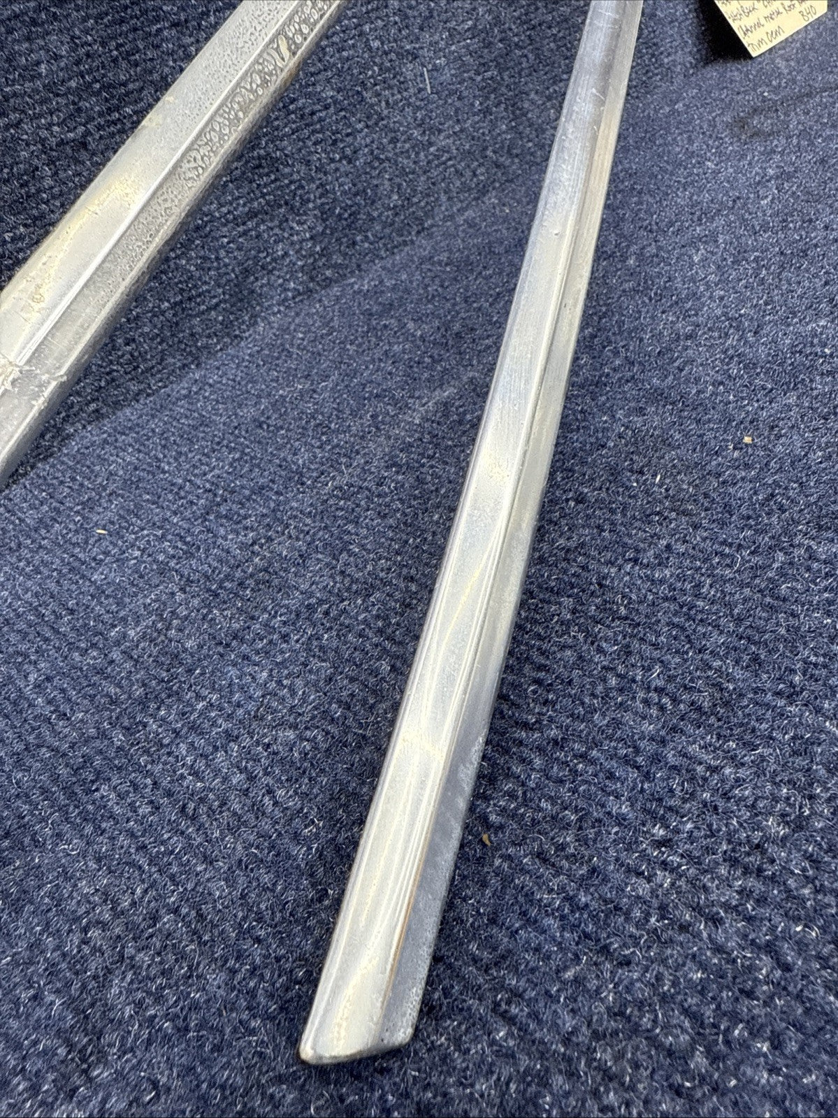 1979-1986 Capri Mustang Hatchback DOOR WEATHERSTRIP CHANNEL GROUT Moulding TRIM