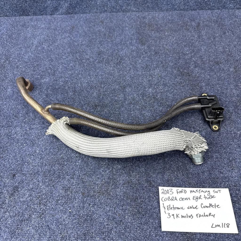 2003-2004 Ford Mustang SVT Cobra OEM EGR Tube 4.6 4V 32v Factory Supercharged