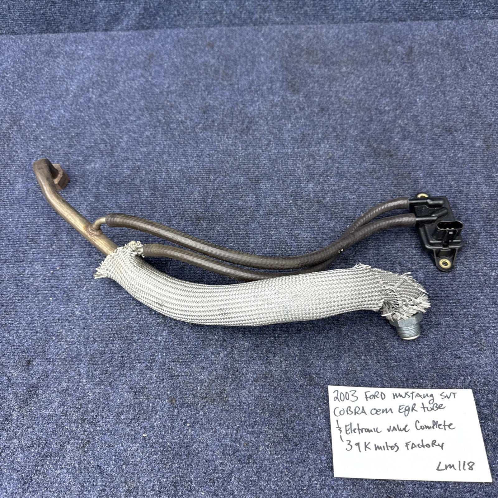 2003-2004 Ford Mustang SVT Cobra OEM EGR Tube 4.6 4V 32v Factory Supercharged