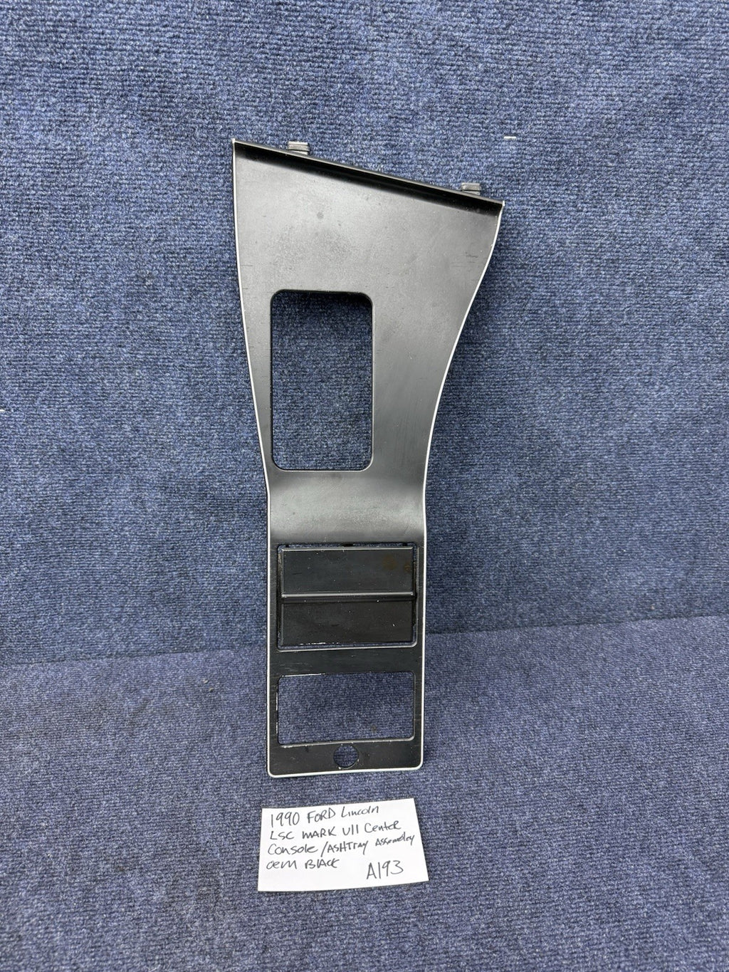 86-92 Ford Lincoln Mark VII Lsc Center Console Trim Shifter Bezel OEM Ashtray