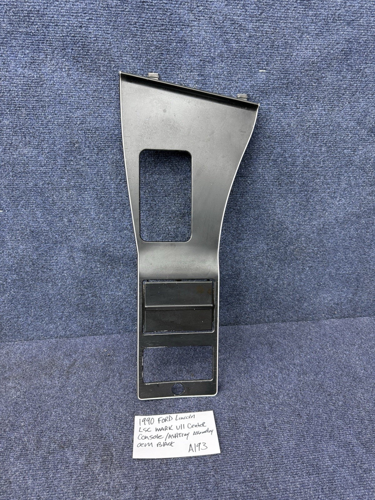 86-92 Ford Lincoln Mark VII Lsc Center Console Trim Shifter Bezel OEM Ashtray