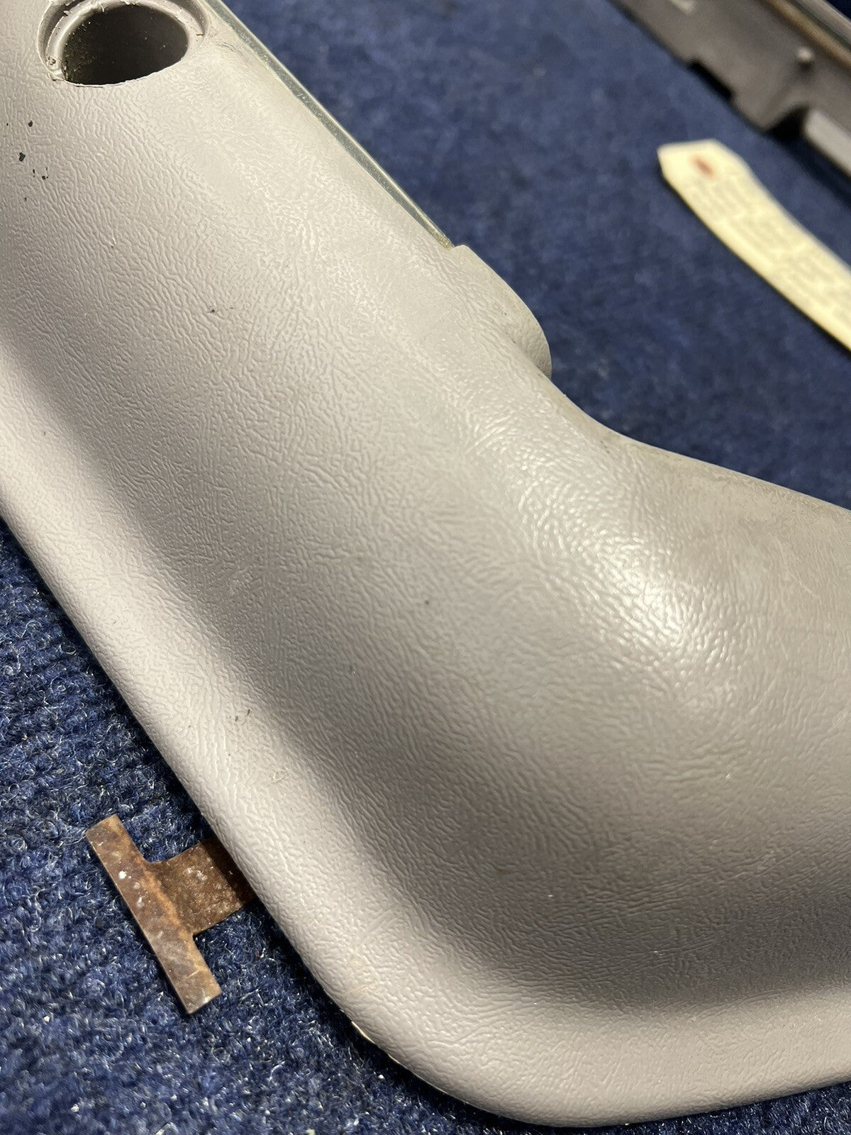 1987-1993 OEM Ford Mustang Grey Front Door Panel Armrests Pull Handle Factory 50