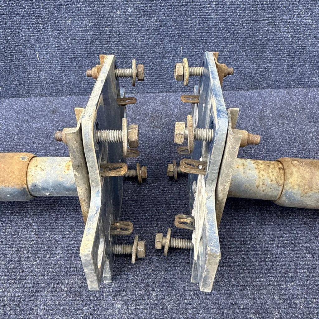 87-89 Ford Mustang Front Bumper Shock Absorbers Impact Crash Core Support Bars