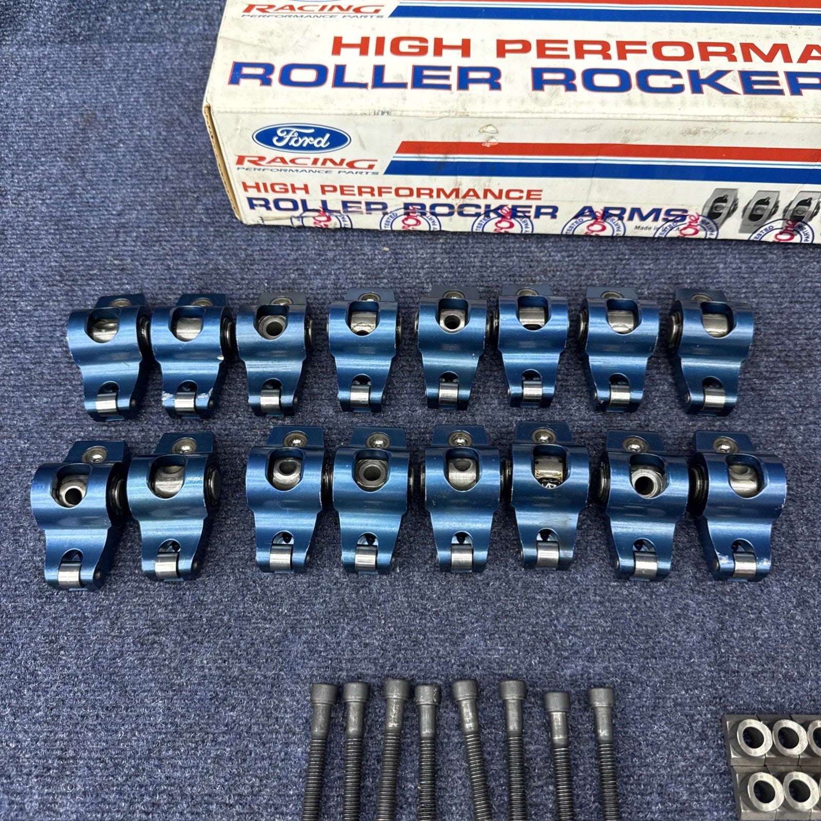 Ford Racing 1.60 Roller Rockers M-6564-b351 Motorsport SVO 302/351 SBF Pedestal