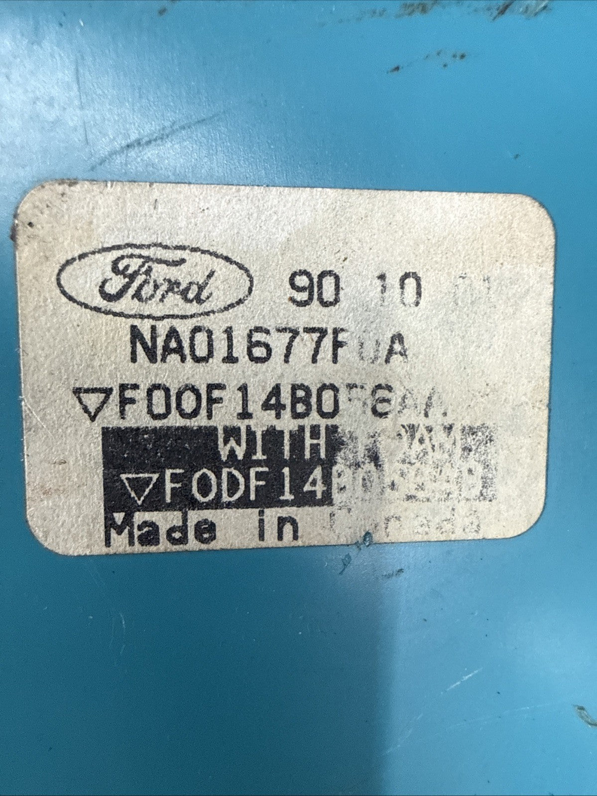 1990-93 Ford Mustang SRS Module Diagnostic Monitor Safetybag OEM E90B-14A624-BA