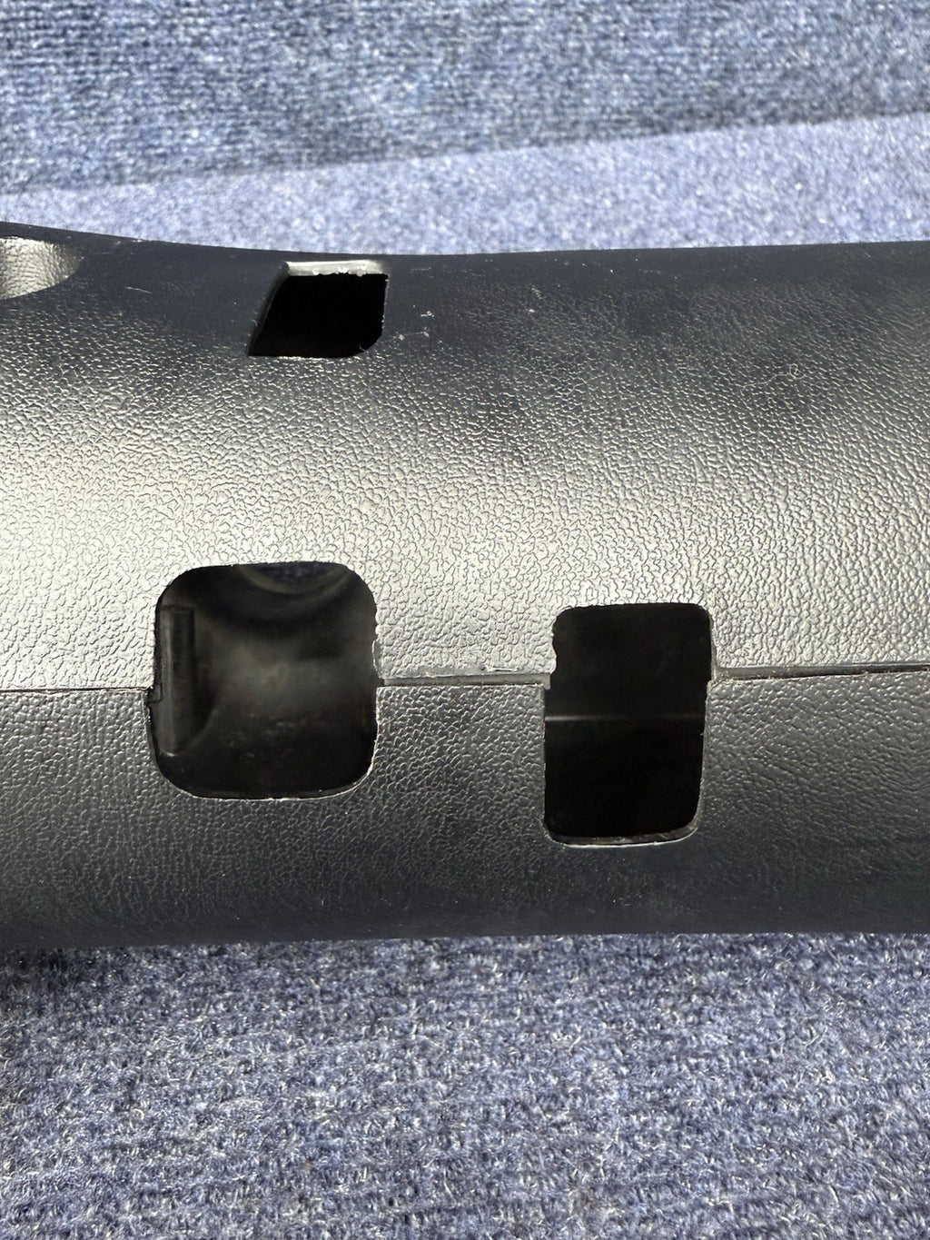 79-86 Mustang Tilt Steering Column Trim 2 Piece Upper Lower Cover 5.0 OEM Black