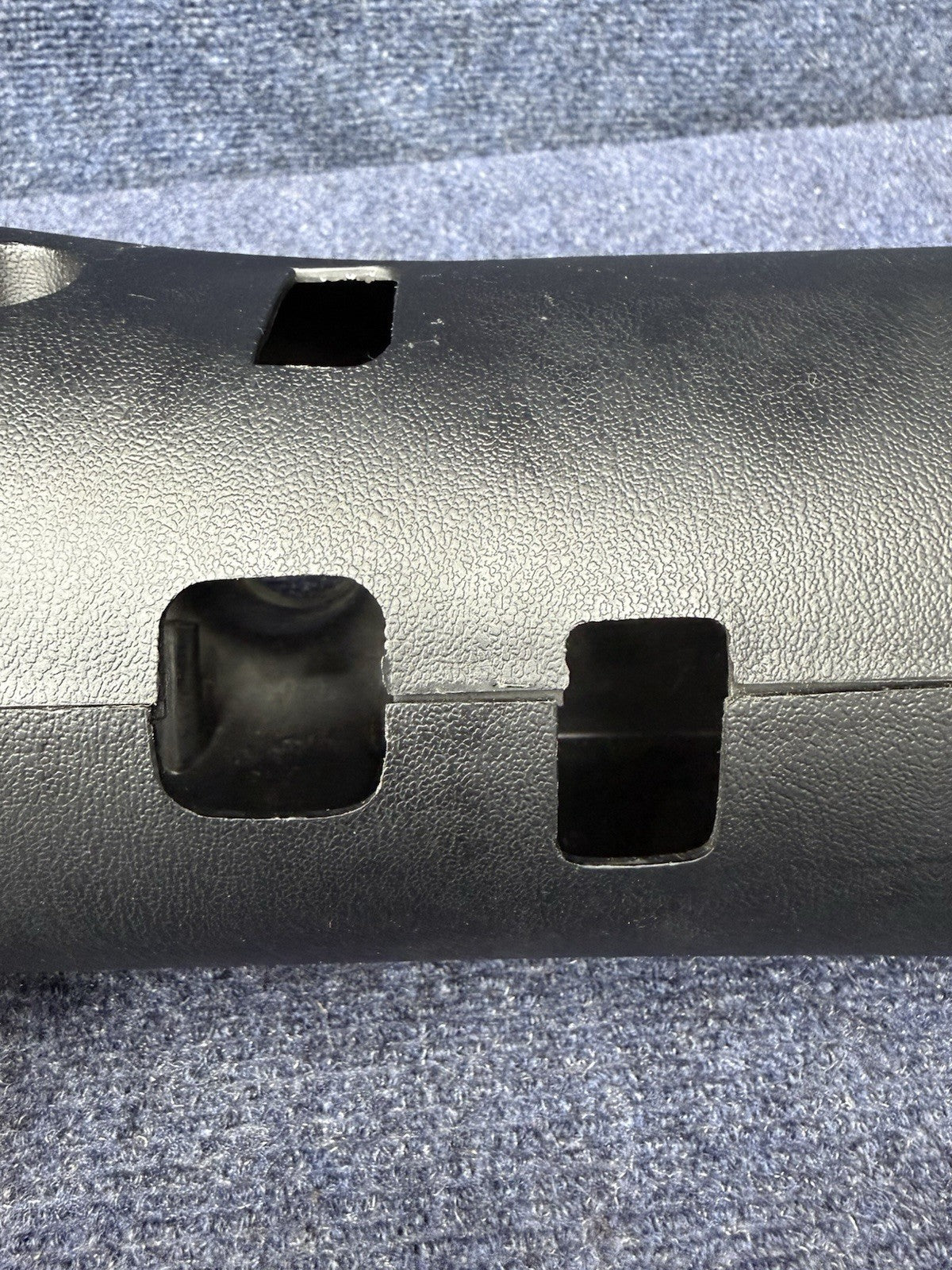 79-86 Mustang Tilt Steering Column Trim 2 Piece Upper Lower Cover 5.0 OEM Black