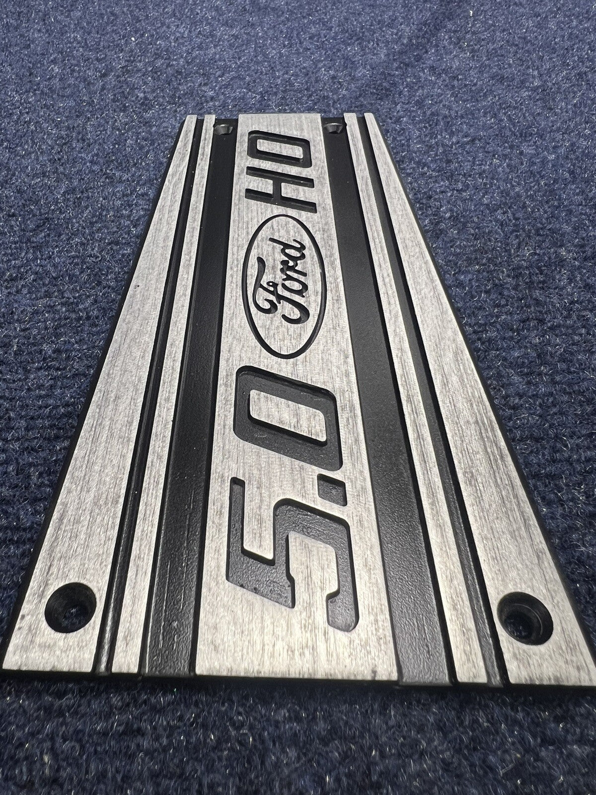 86-87-93 Ford Mustang Factory Upper Intake Manifold Plaque Cover 5.0 V8 OEM GT 
