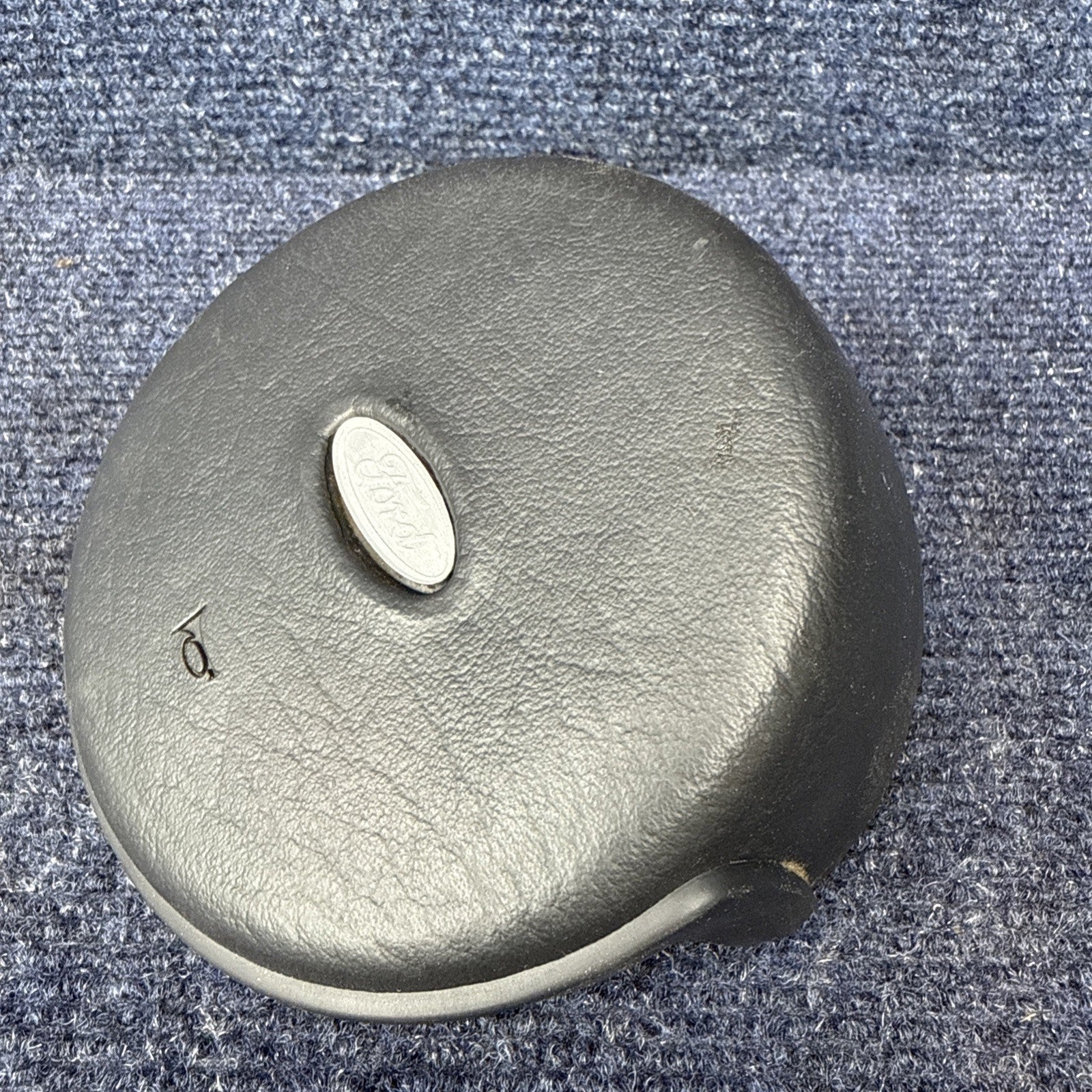 87-89 Ford Mustang Steering Wheel Horn Button Factory Tilt Steering Column OEM
