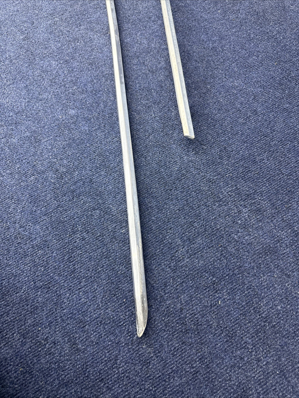 1979-1986 Capri Mustang Hatchback DOOR WEATHERSTRIP CHANNEL GROUT Moulding TRIM