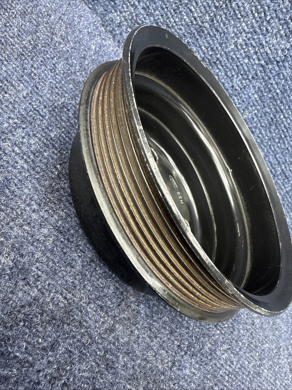 86-93 FORD MUSTANG 5.0 LX GT 302 CRANK SERPENTINE BELT PULLEY OEM E4ZE-6312-AA