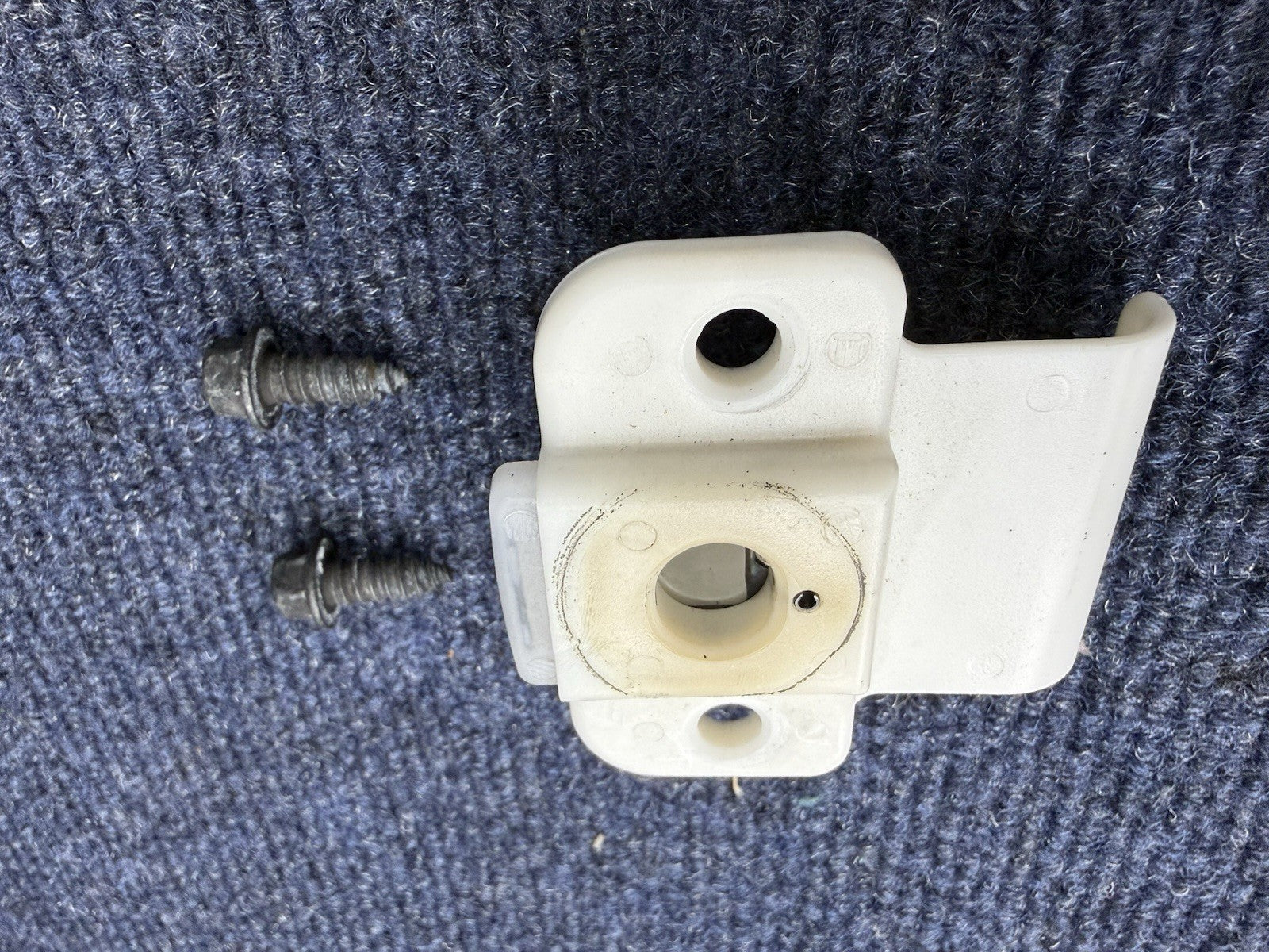 1994-1998 Ford Mustang Lower Rear Seat Retainers Brackets Hardware OEM Factory