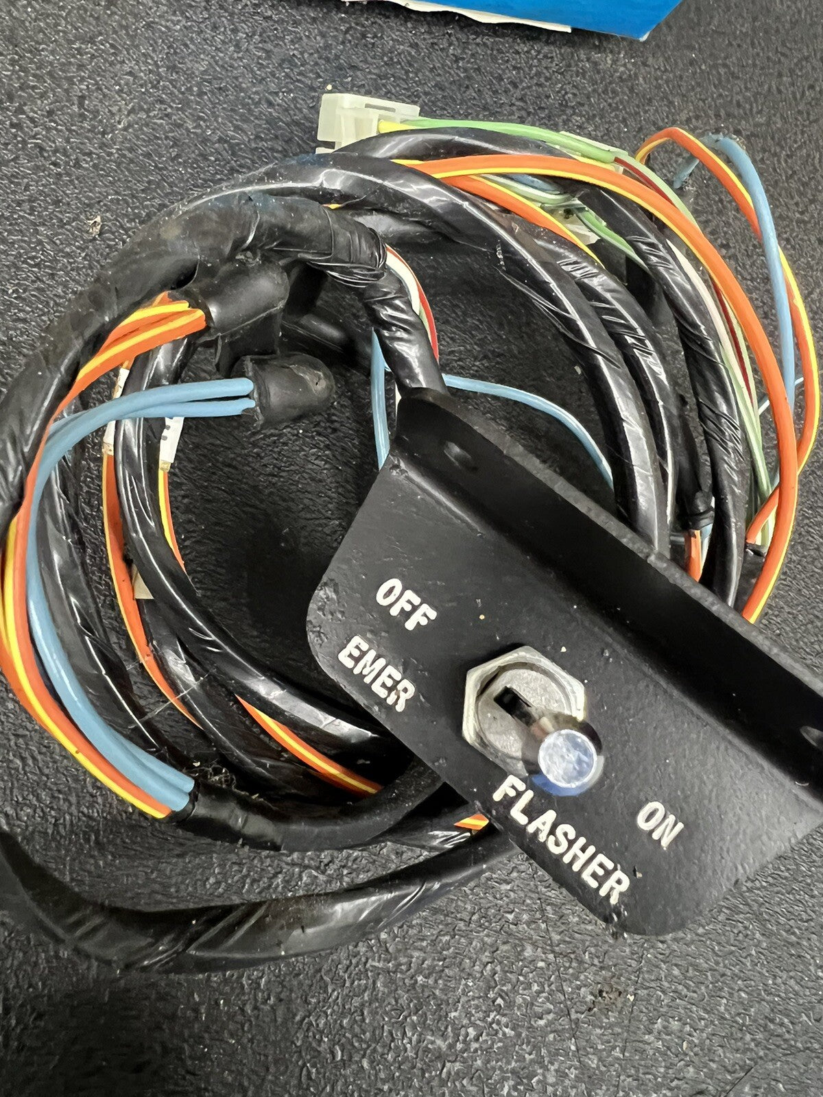 1966 Ford Mustang Fairlane Galaxie Mercury NOS EMERGENCY FLASHER SWITCH & WIRING