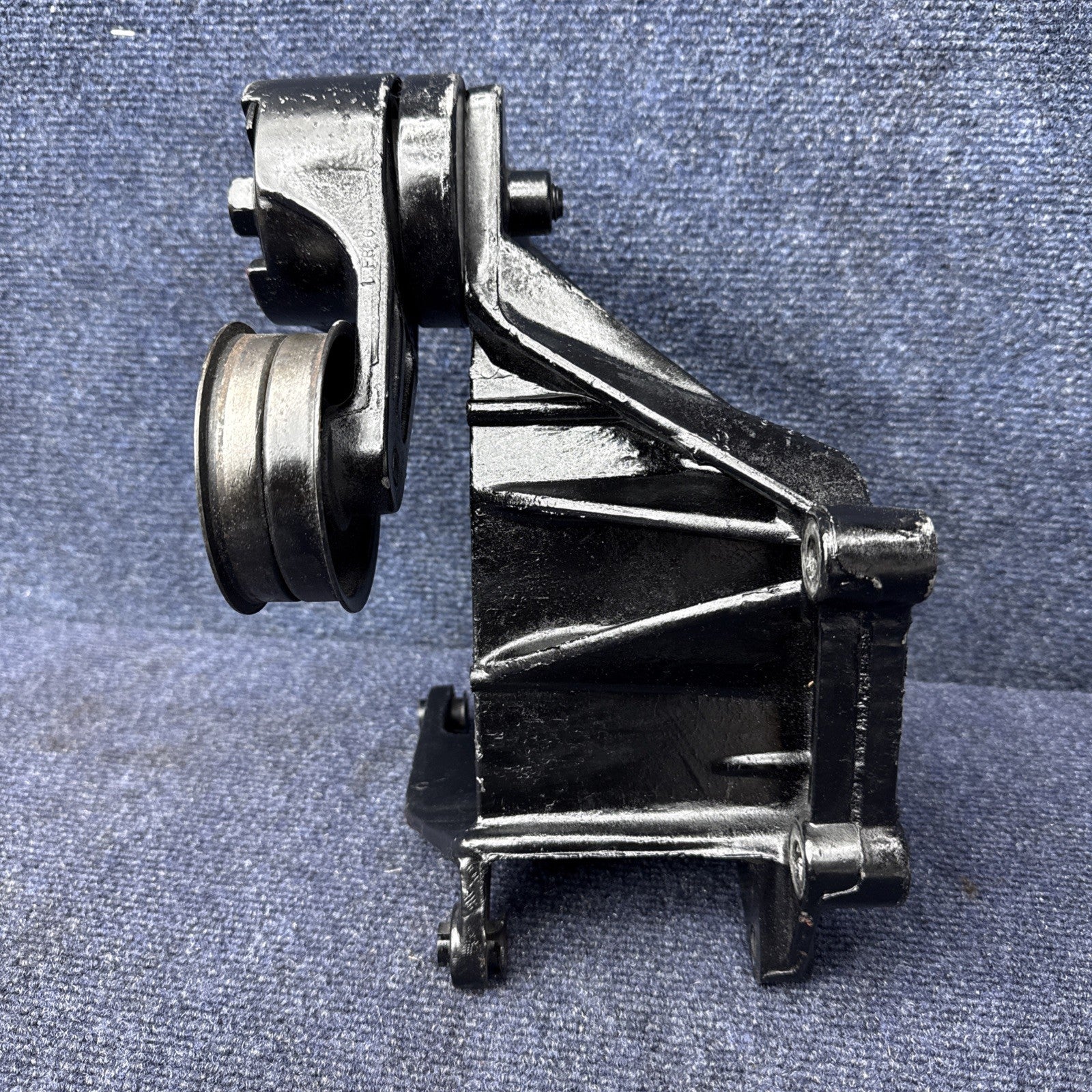 85-93 Ford Mustang Alternator Bracket Front Belt Accessory Smog Tensioner OEM V8