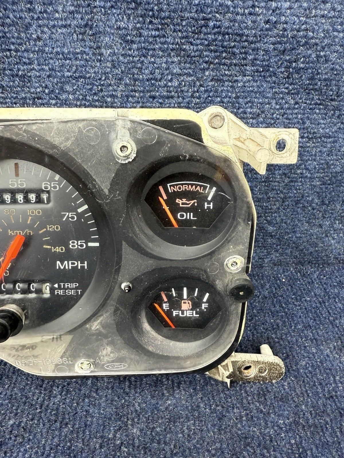 83 84 1985 1986 Ford Mustang Gauge Cluster 7k Tachometer Speedometer Tach OEM Gt