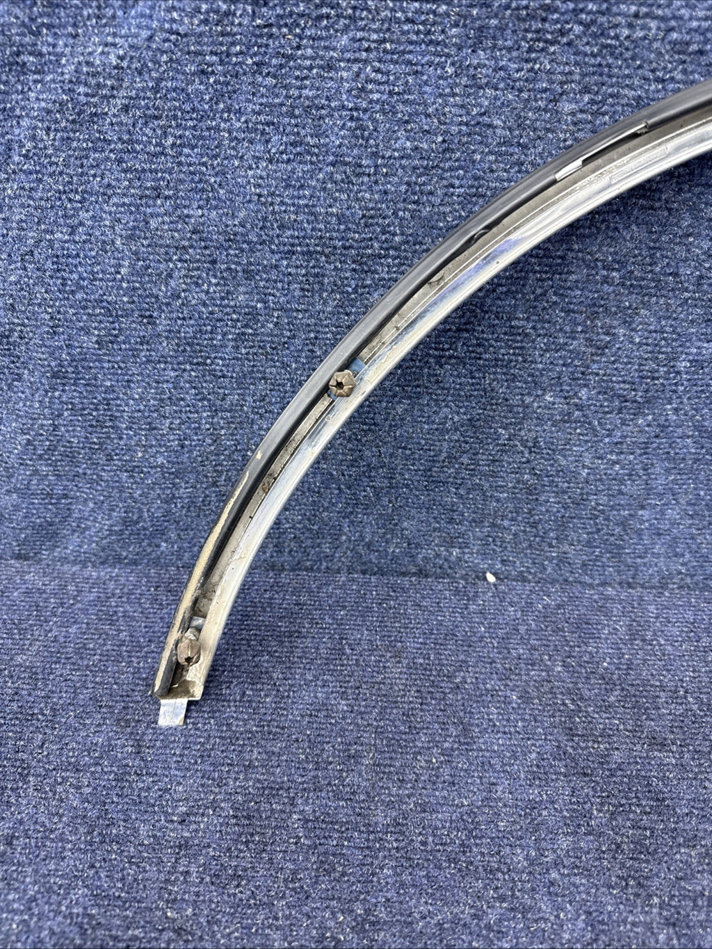 1984-1992 LINCOLN MARK VII 7 LSC  Rh Rear Quarter Wheel Flare Chrome Trim OEM