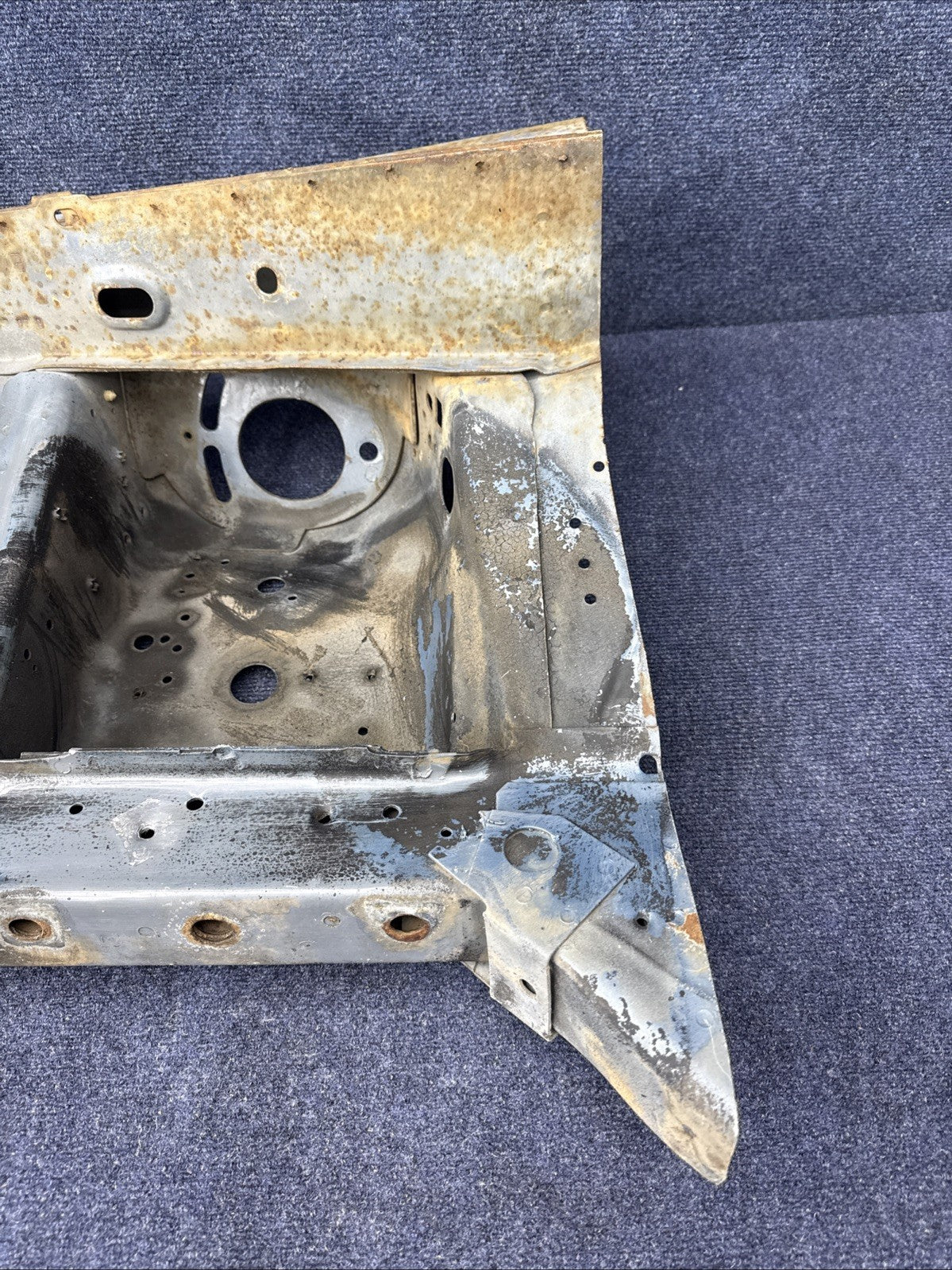 79 - 89 MUSTANG LH FENDER APRON FRAME SHOCK TOWER METAL OEM Drivers Side 87-93