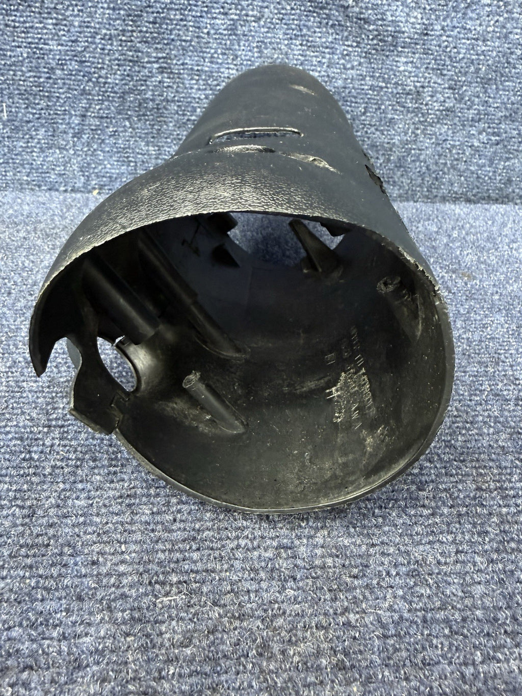 79-86 Mustang Tilt Steering Column Trim 2 Piece Upper Lower Cover 5.0 OEM Black