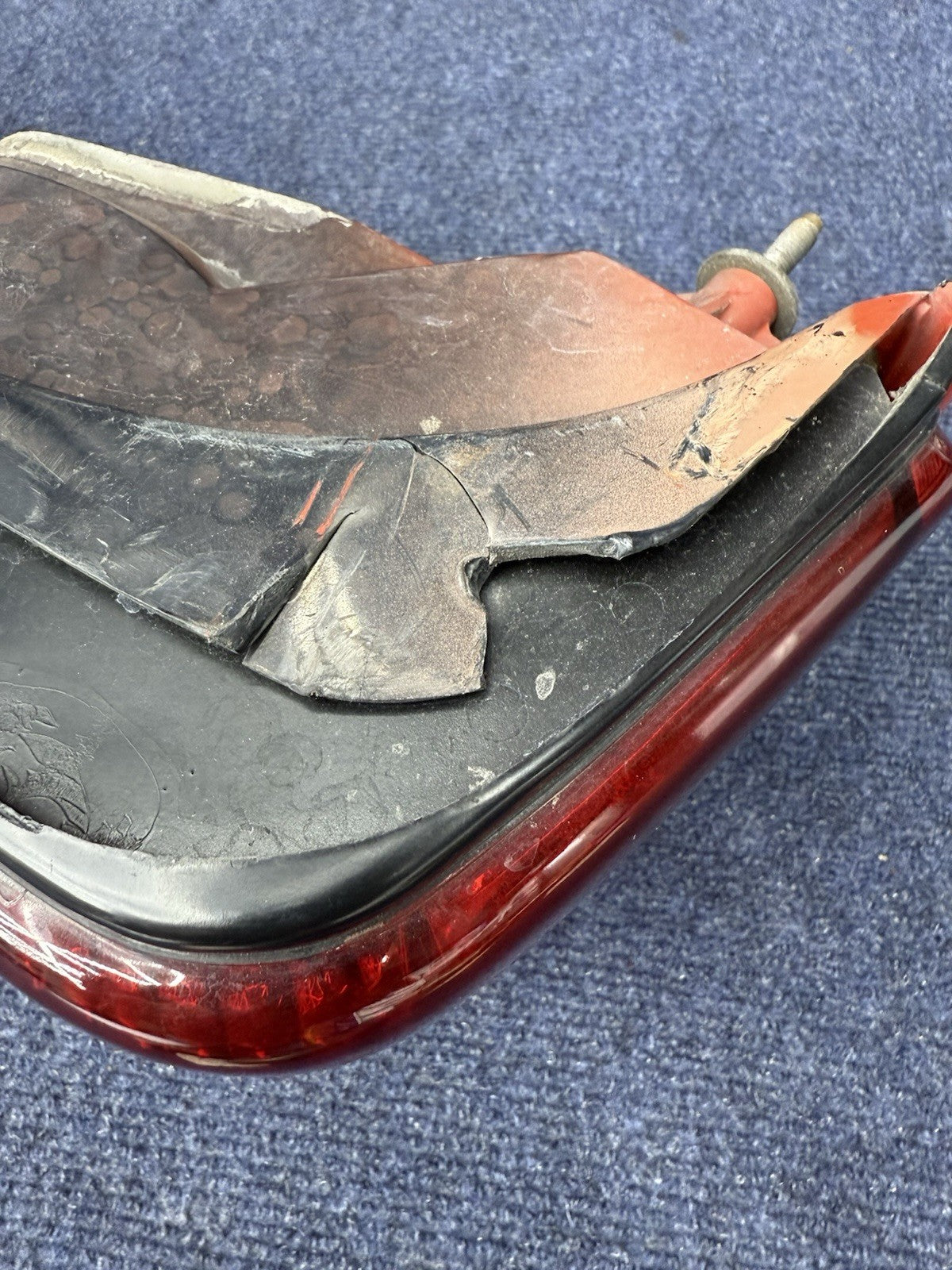 87-93 FORD MUSTANG LX Lh Driver  TAIL LIGHT OEM FACTORY LENS HOUSING FACTORY