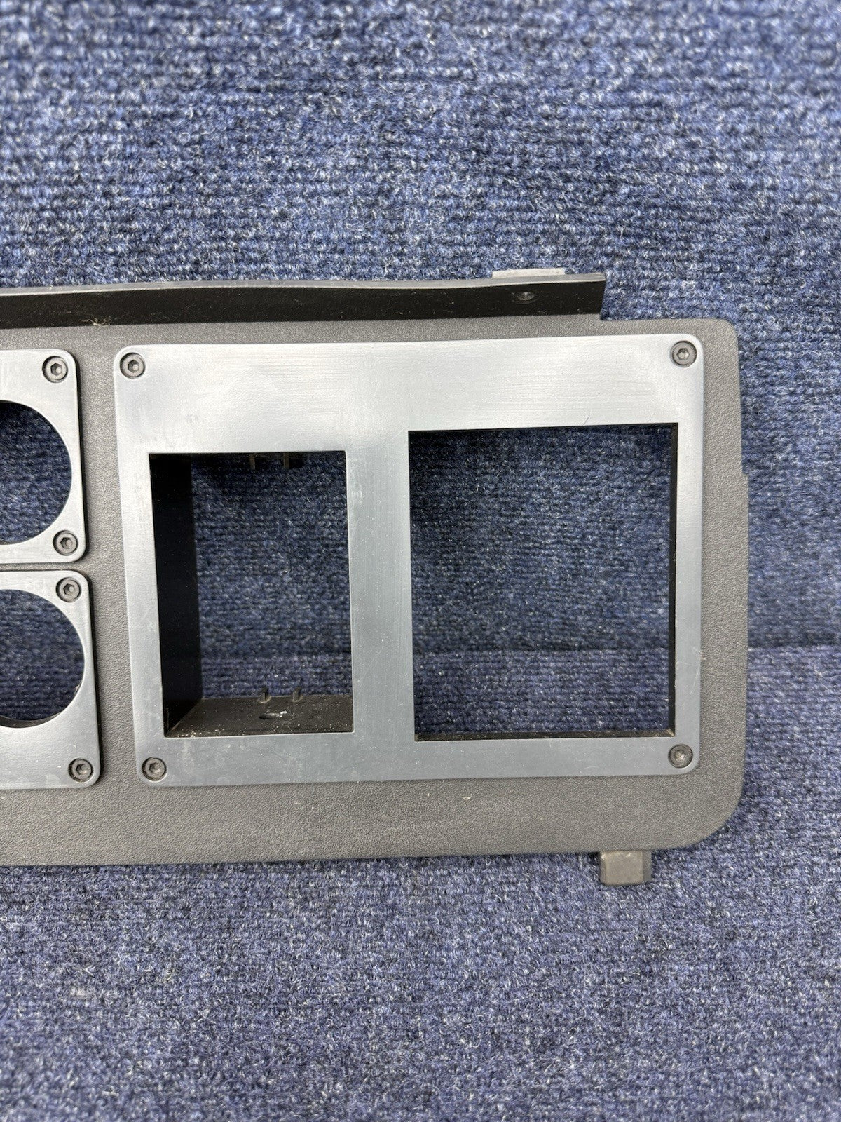 1985 1986 Ford Mustang Gt Grey Black Instrument Gauge Cluster Dash Trim Bezel
