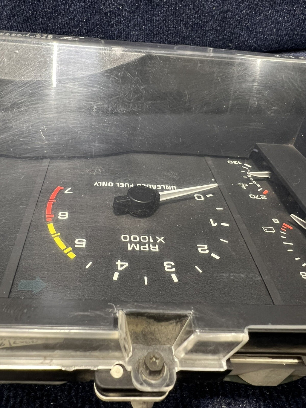 1987-89 MUSTANG 160 MPH GAUGE INSTRUMENT CLUSTER FORD MOTORSPORT Oem Gt Lx Cobra