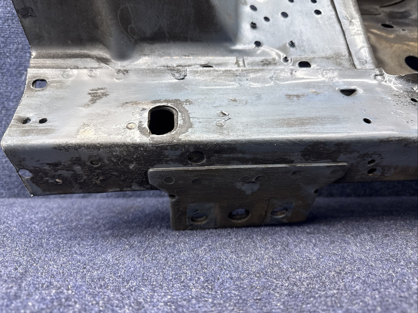 79 - 89 MUSTANG LH FENDER APRON FRAME SHOCK TOWER METAL OEM Drivers Side 87-93