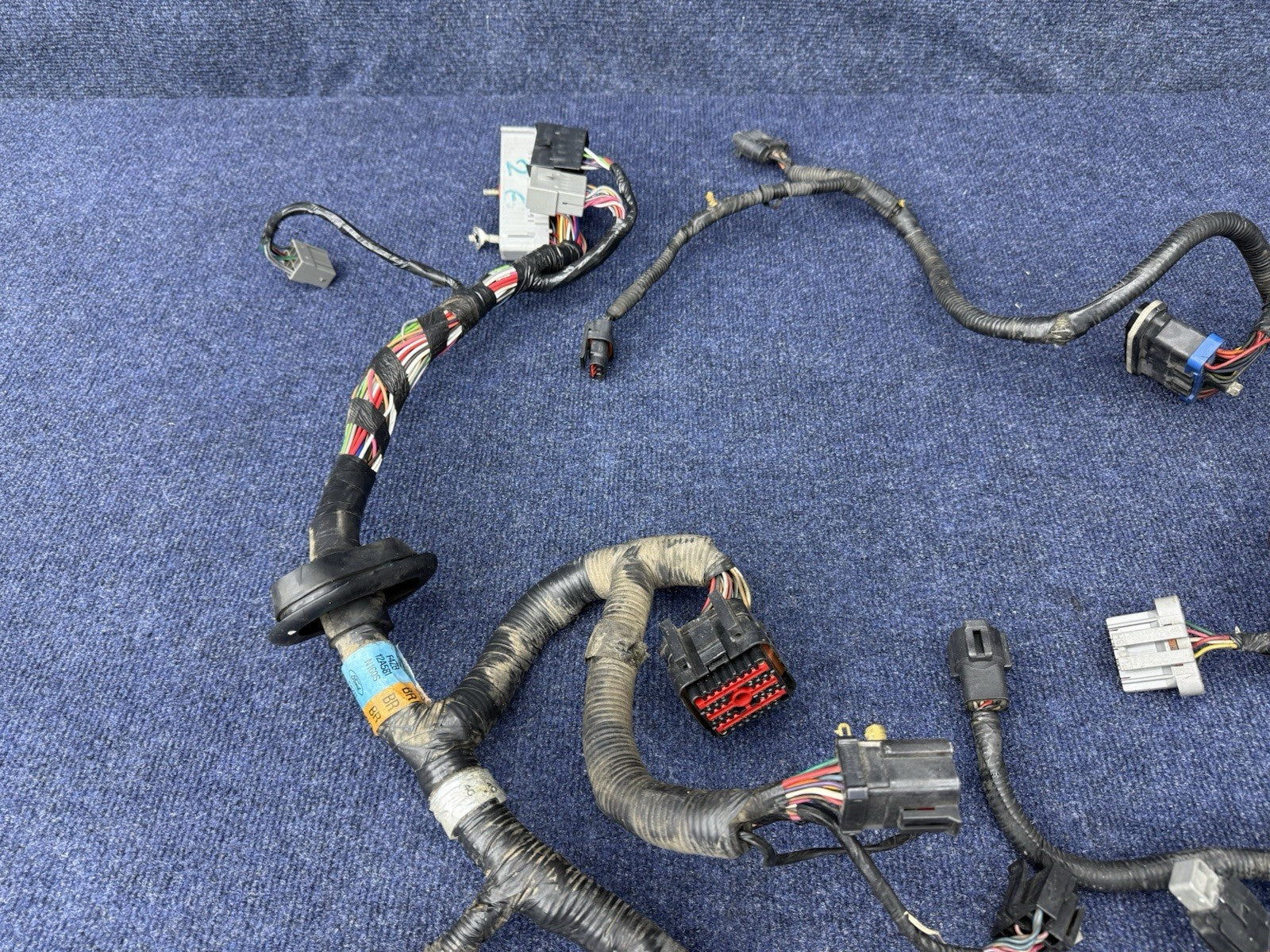 1994 1995 Ford Mustang Cobra Svt Gt 5.0 Engine Computer Wiring Harness OEM Ecu