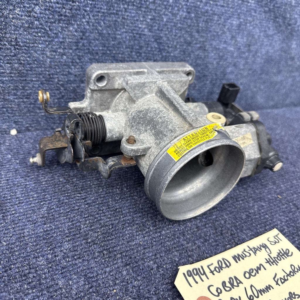 1995 Ford Mustang Svt Cobra 302 5.0L Original Throttle Body OEM 1994 Sn95 5.0