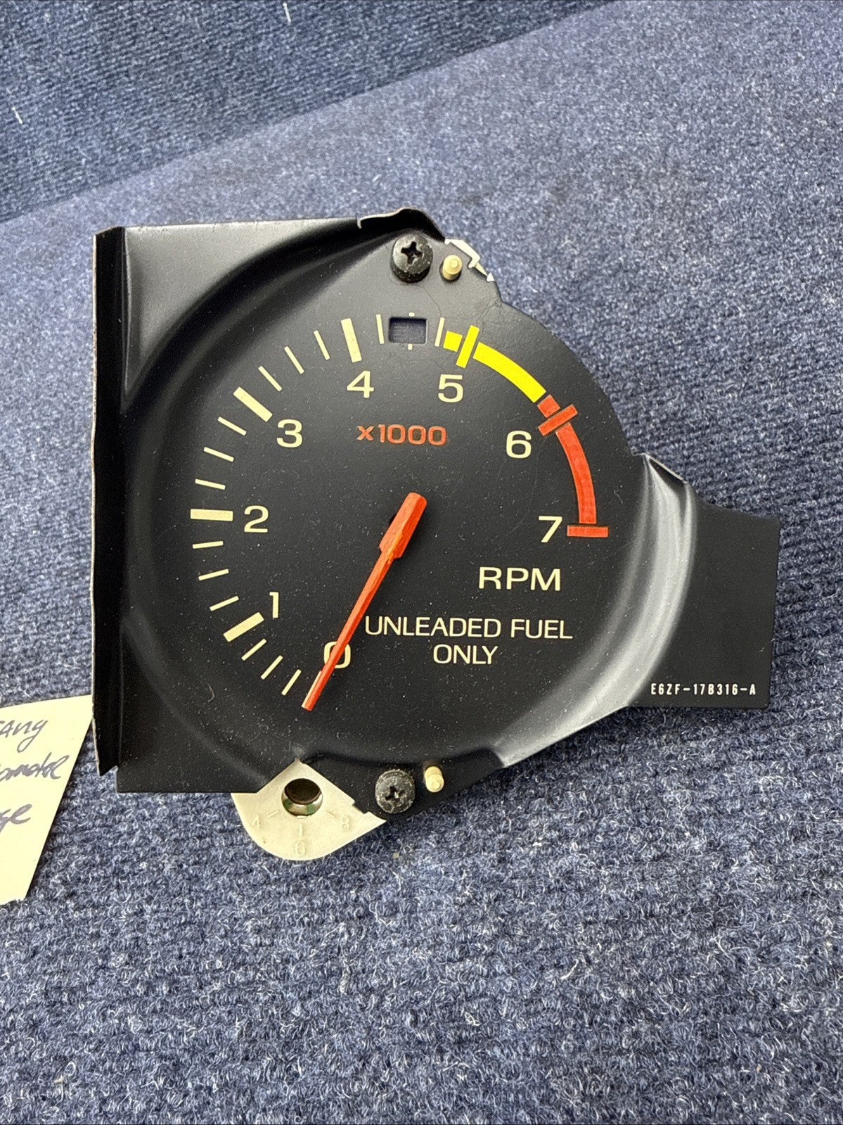 1983-1986 Ford Mustang GT 7K Gauge Cluster Tachometer Tach 83 84 85 86 OEM Lx V8