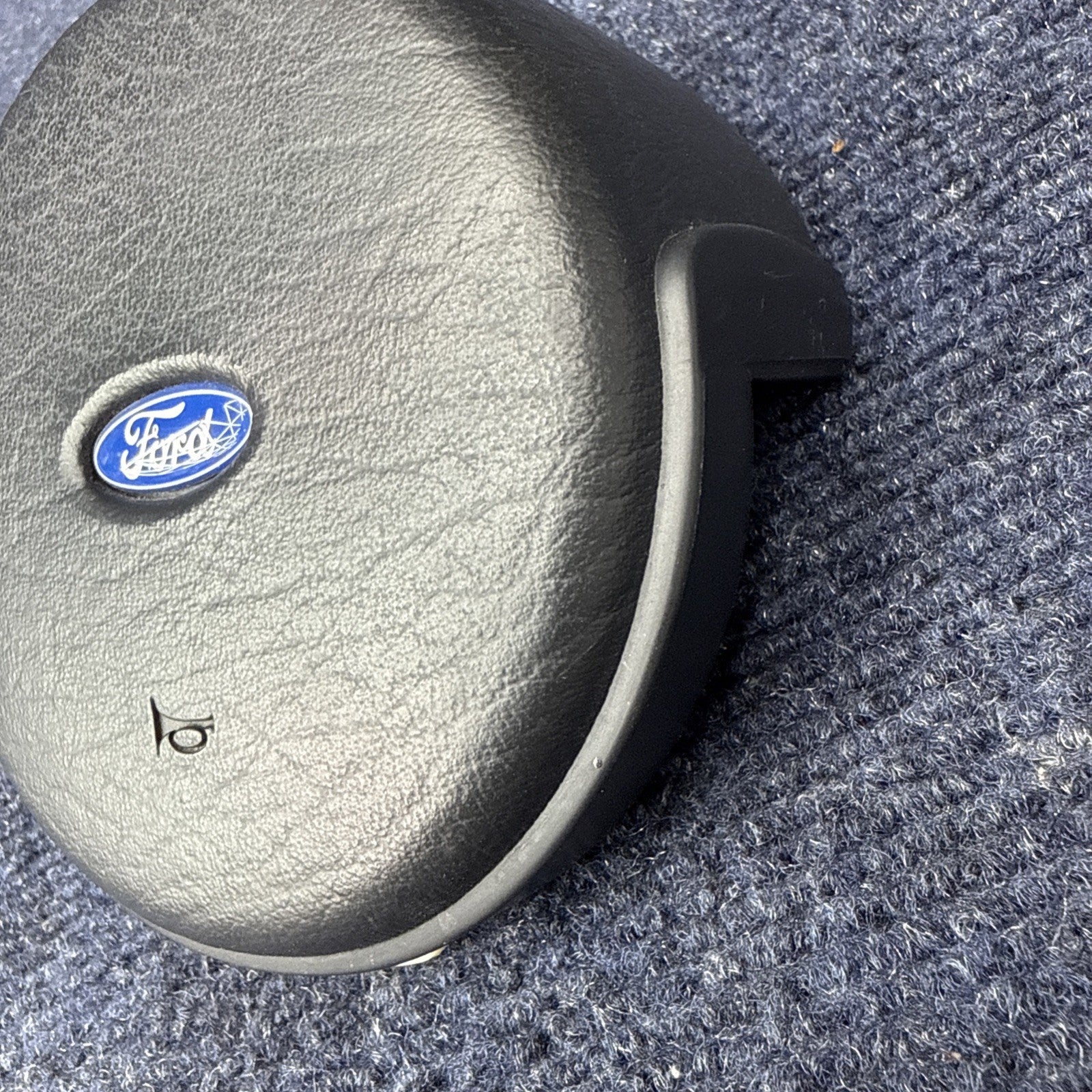 87-89 Ford Mustang Steering Wheel Horn Button Factory Tilt Steering Column OEM