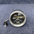 Autometer 4812 Ultra-Lite Fuel Pressure Gauge Carbon 2-5/8" 100 PSI Mechanical
