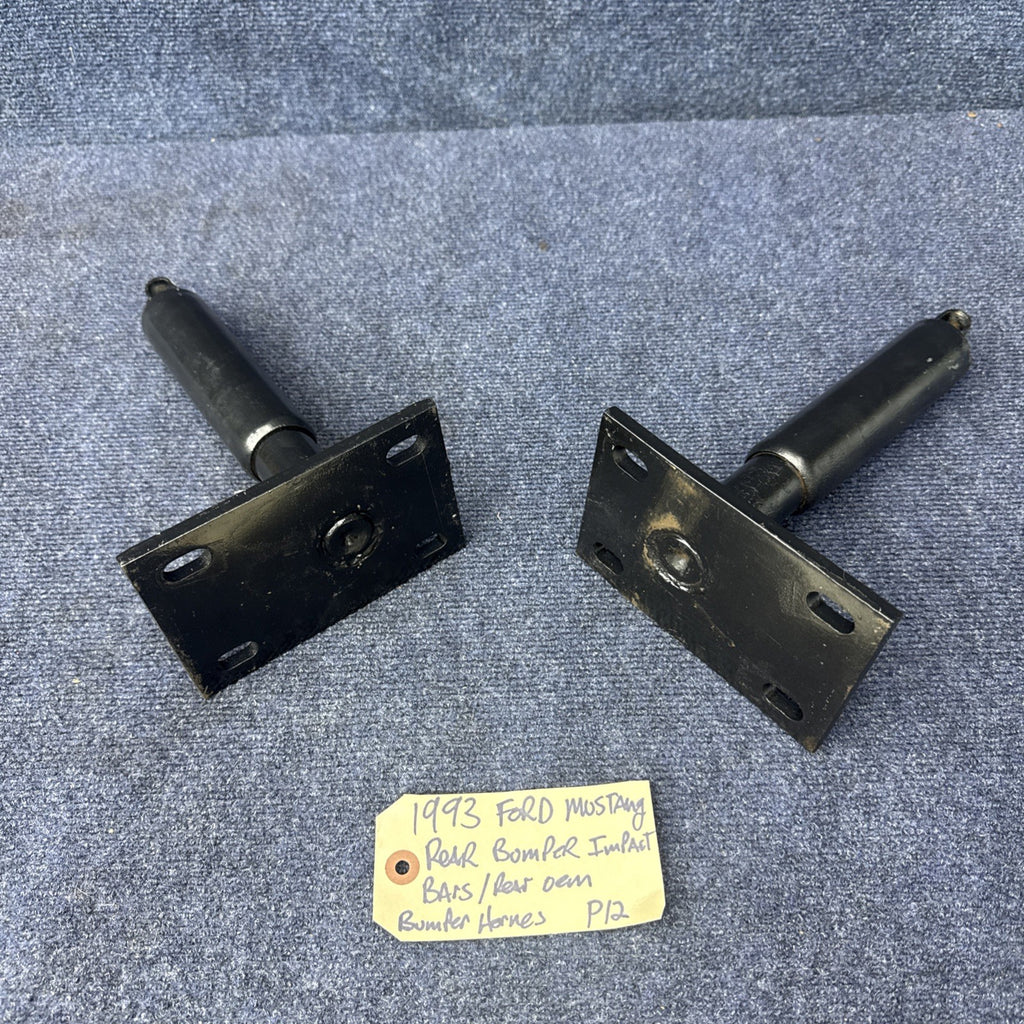1987 - 1993 Ford Mustang Rear Bumper Crash Impact Absorbers 87-93 OEM Factory