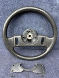 1987-1989 FORD MUSTANG BLACK STEERING WHEEL 87 88 89 OEM GT LX 2 Spoke Factory