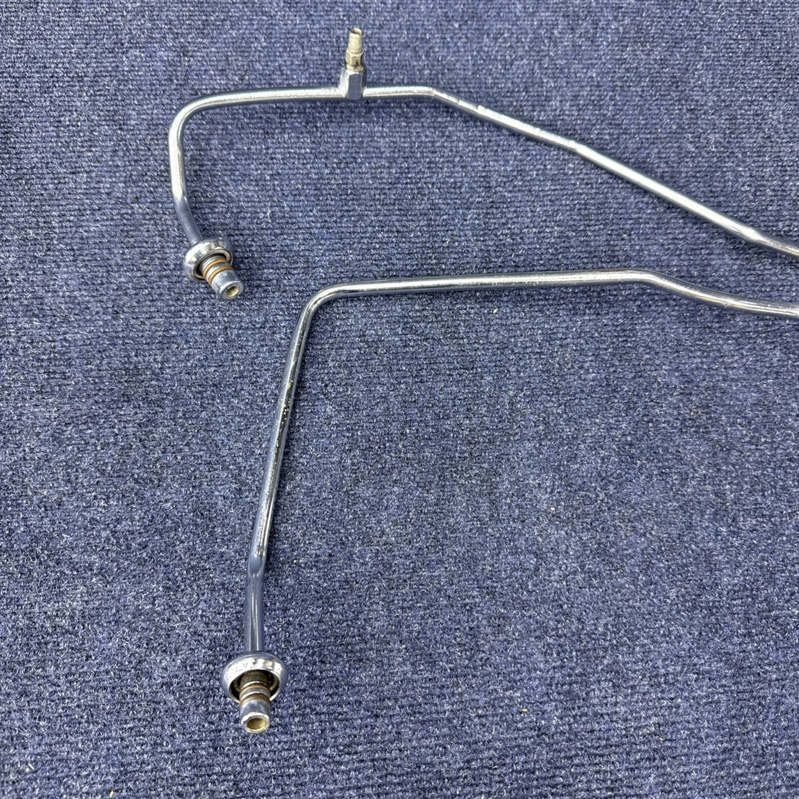 86-93 Ford Mustang 5.0 HO EFI Fuel Rail Extensions & Clips Oem Factory 302 Gt Lx
