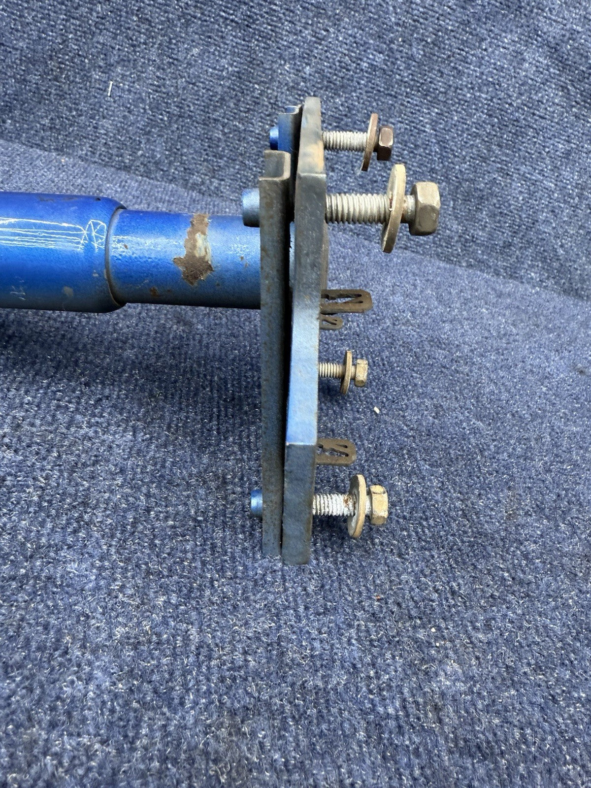 79 86 Ford Mustang Front Bumper Impact Shock Absorber Crash Support Lh OEM Left