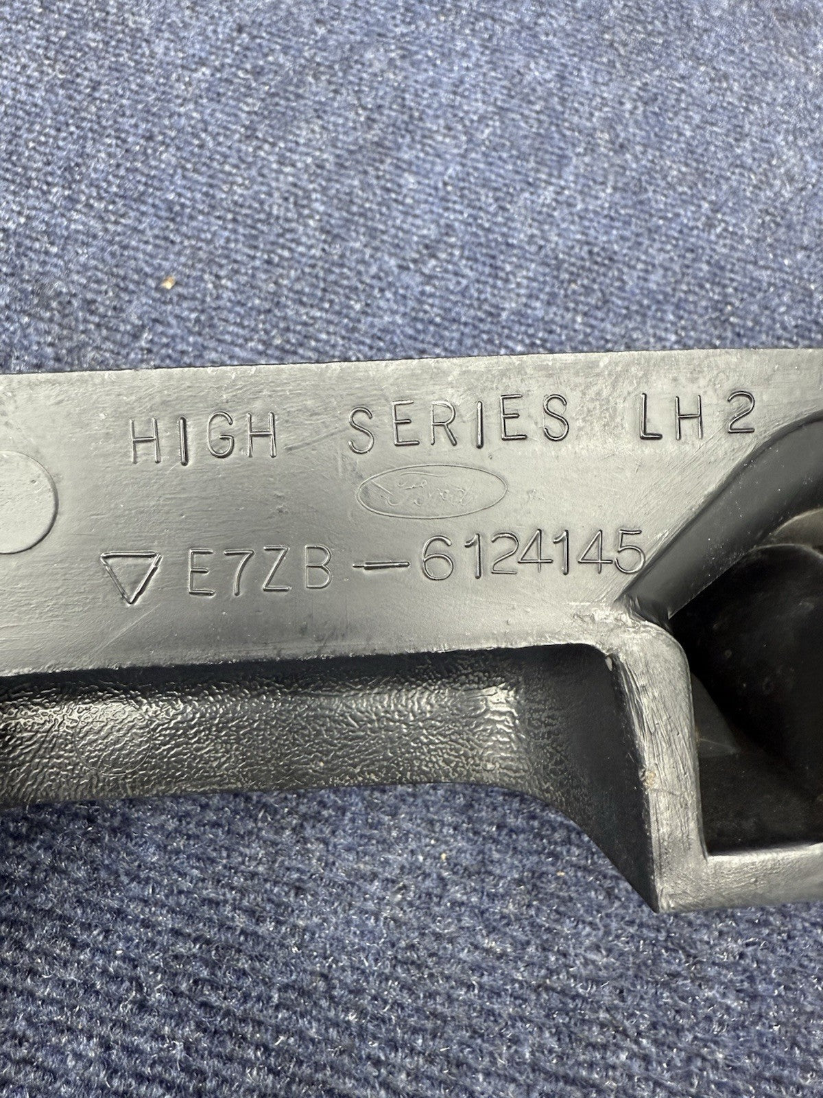 87-93 Ford Mustang Black Driver  SIDE Arm Rest Door Pull LH Oem Factory Foxbody