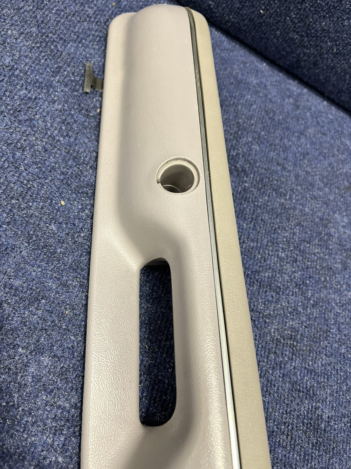 1987-1993 OEM Ford Mustang Grey Front Door Panel Armrests Pull Handle Factory 92