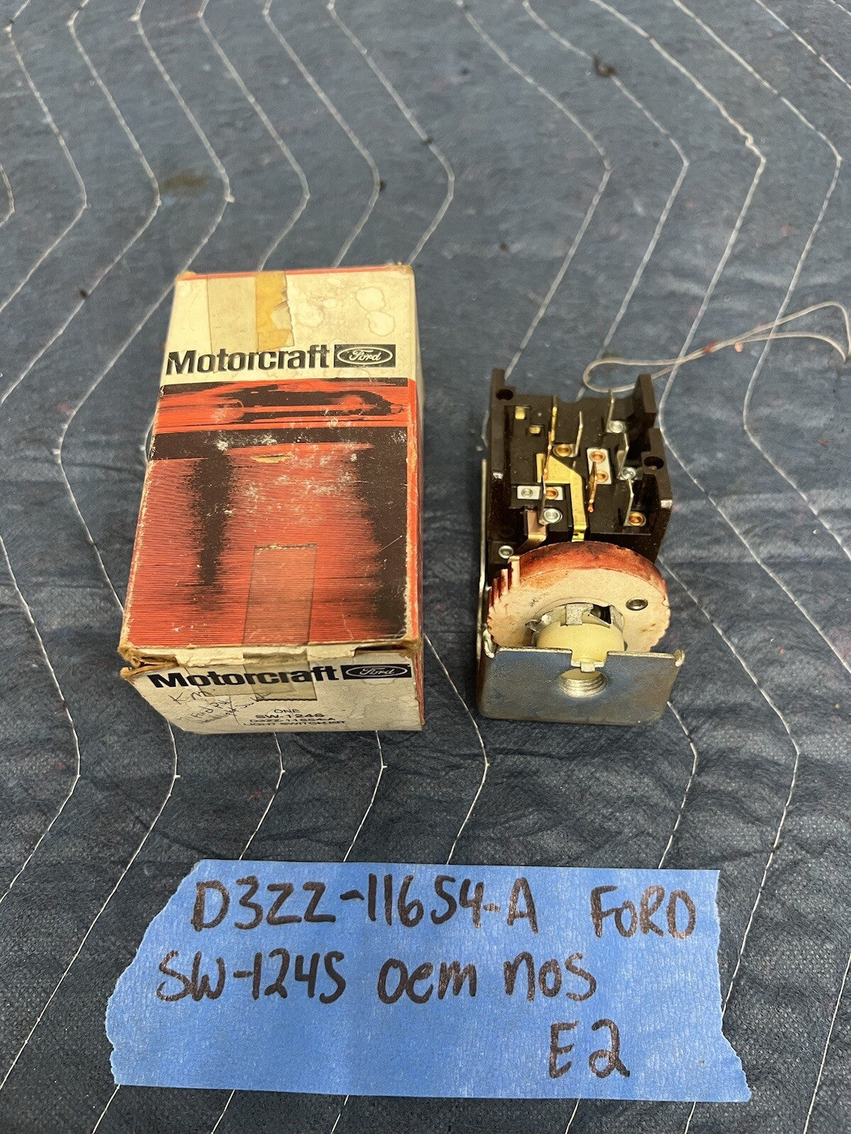 NOS 1973 - 1977 Ford Bronco Headlight Switch Sw-1245 D3zz-11654-a Oem Ford
