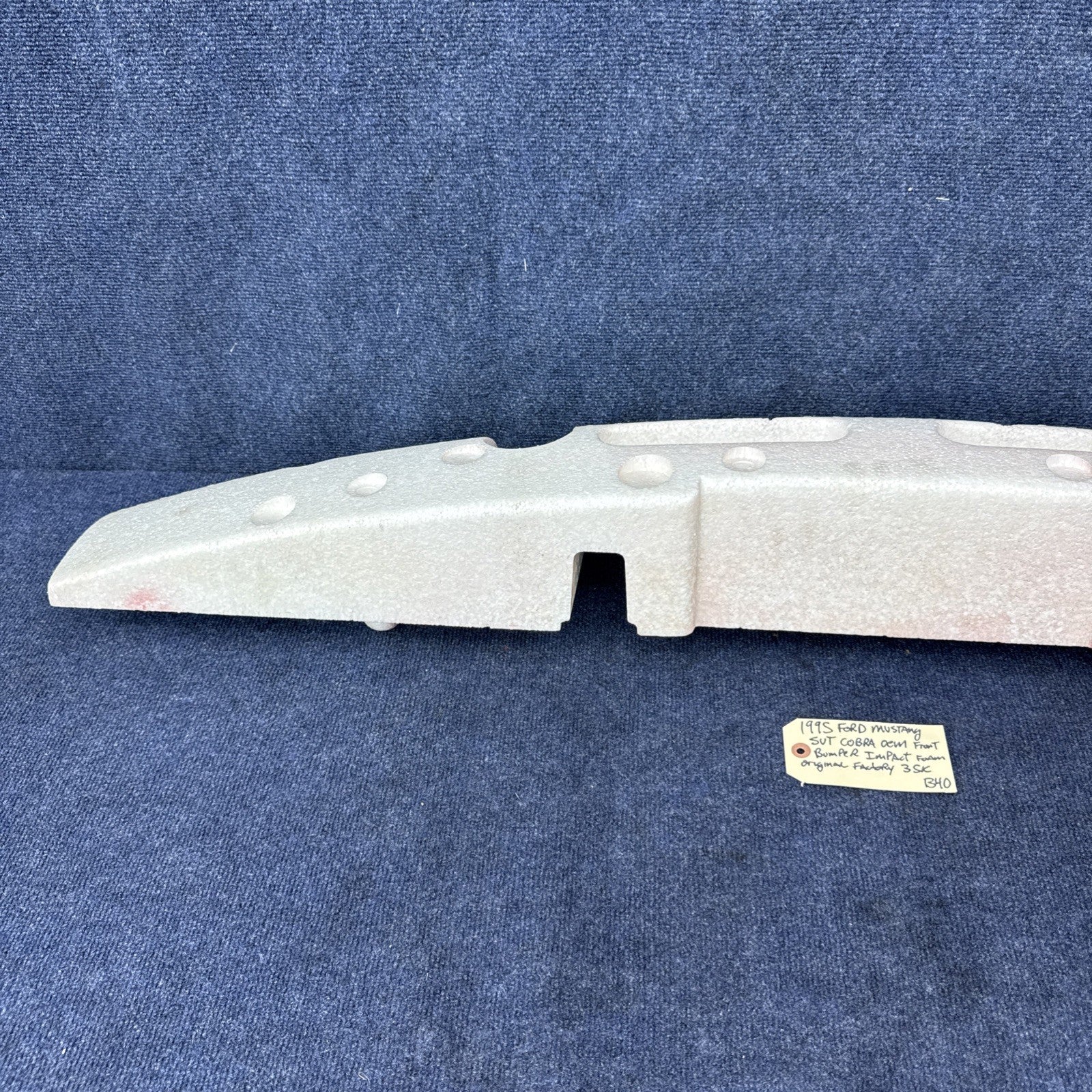 1994 - 1998 MUSTANG FRONT BUMPER FOAM IMPACT OEM FORD COBRA Gt Lx ORIGINAL