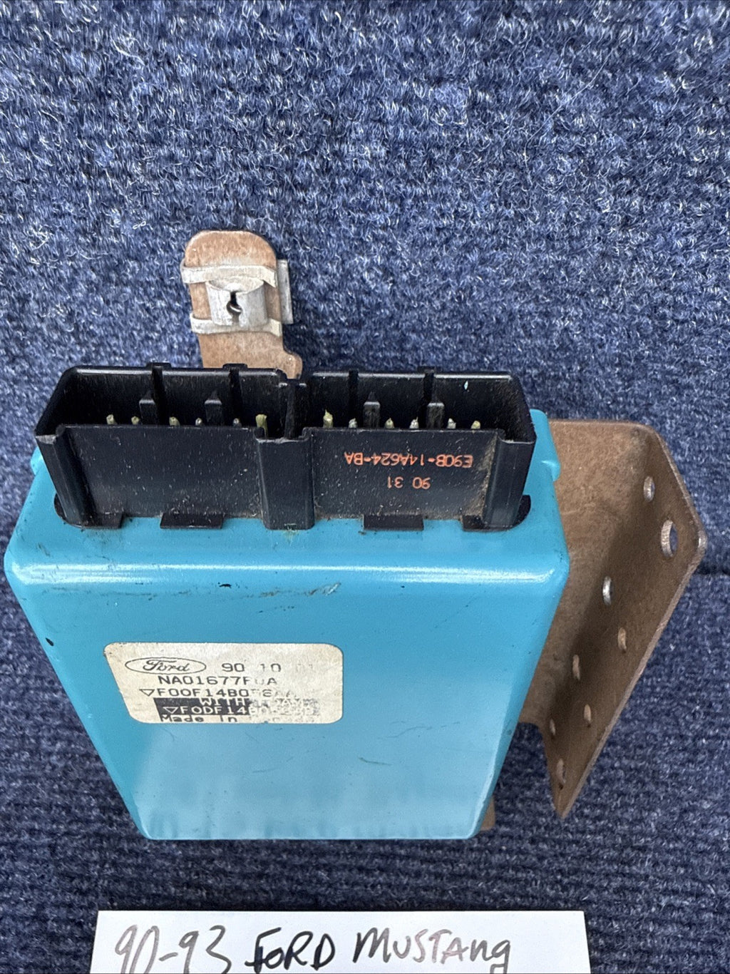 1990-93 Ford Mustang SRS Module Diagnostic Monitor Safetybag OEM E90B-14A624-BA