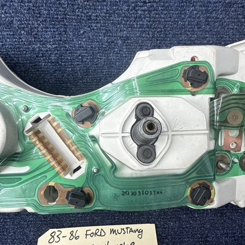 83 84 1985 1986 Ford Mustang Gauge Cluster 7k Tachometer Speedometer Tach OEM Gt