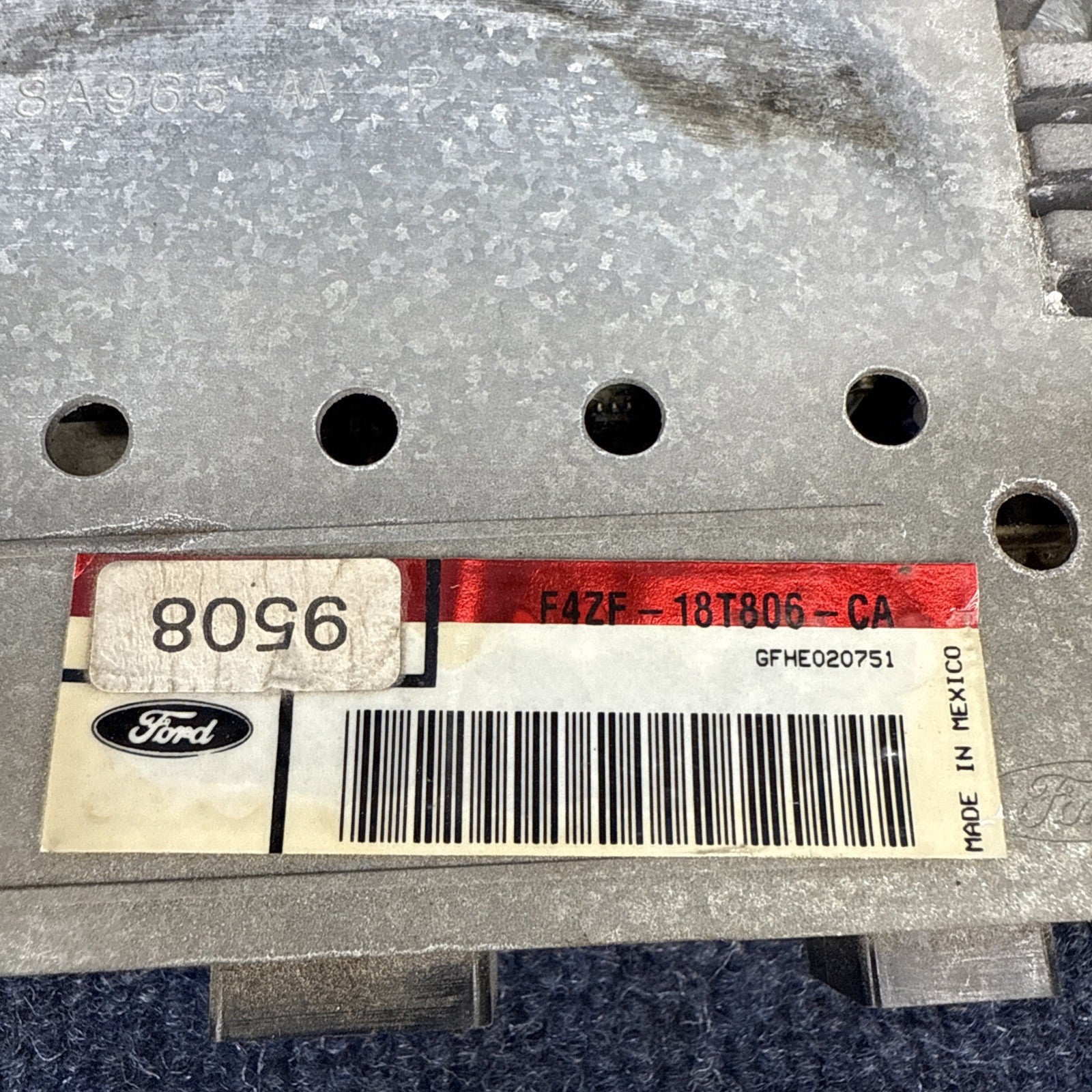 94 FORD MUSTANG Cobra STEREO RADIO FRONT AMP AMPLIFIER OEM F4ZF-18T806-ca Lx Gt
