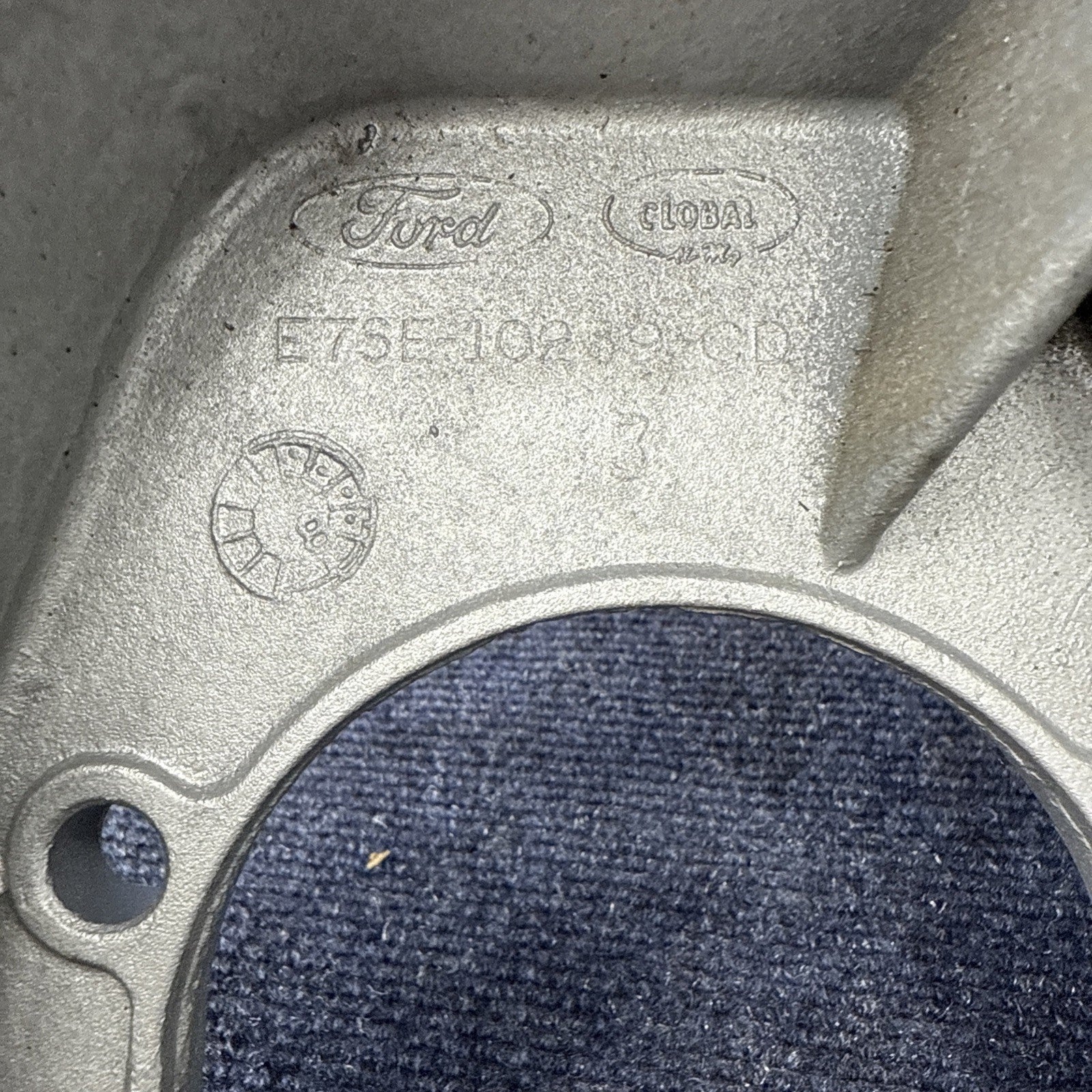 87-90 MUSTANG 2300 ALTERNATOR POWER STEERING PUMP MOUNT BRACKET OEM E7SE-10239