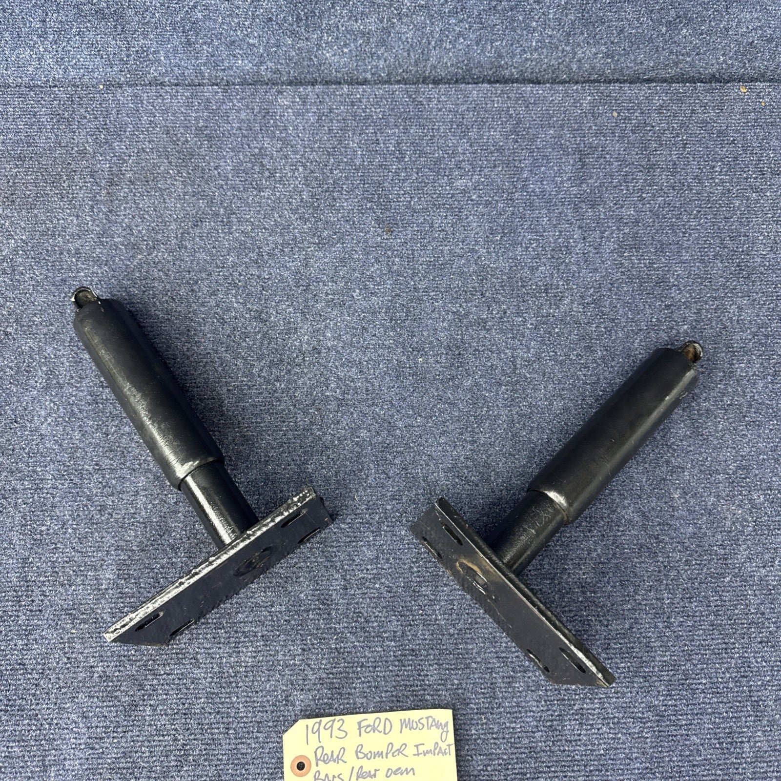 1987 - 1993 Ford Mustang Rear Bumper Crash Impact Absorbers 87-93 OEM Factory