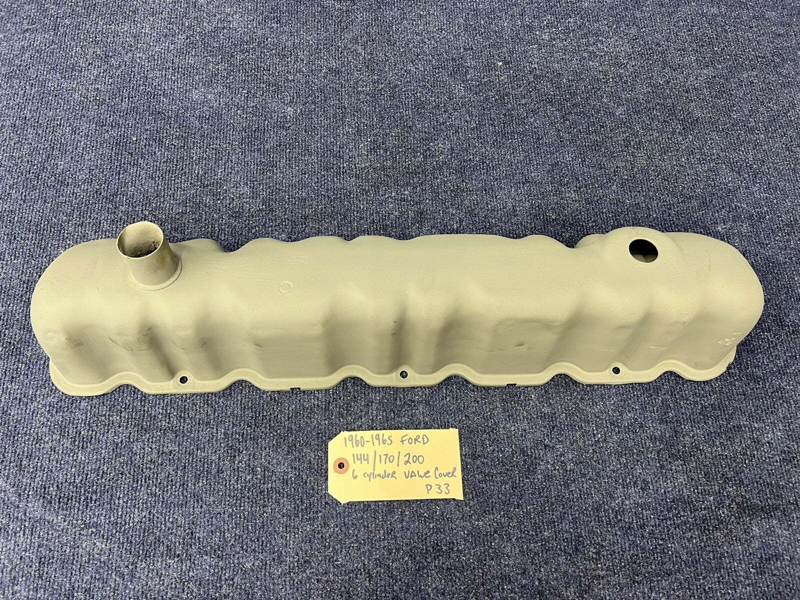 1960 - 1965 FORD 144 170 200 6 CYLINDER VALVE COVER FAIRLANE FALCON MUSTANG NICE