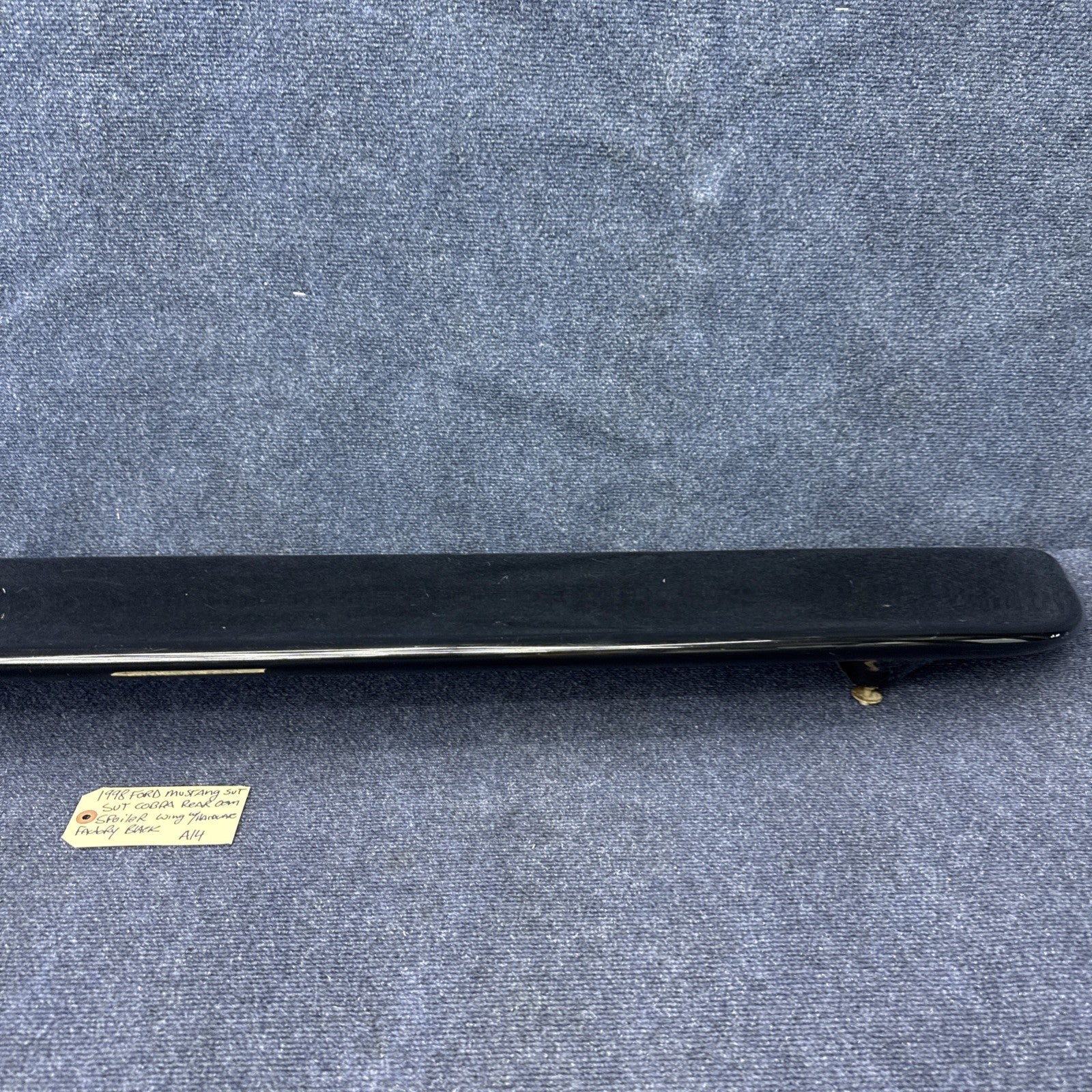 1996 1997 1998 FORD MUSTANG SVT COBRA REAR TRUNK SPOILER OEM Factory Black Gt Lx