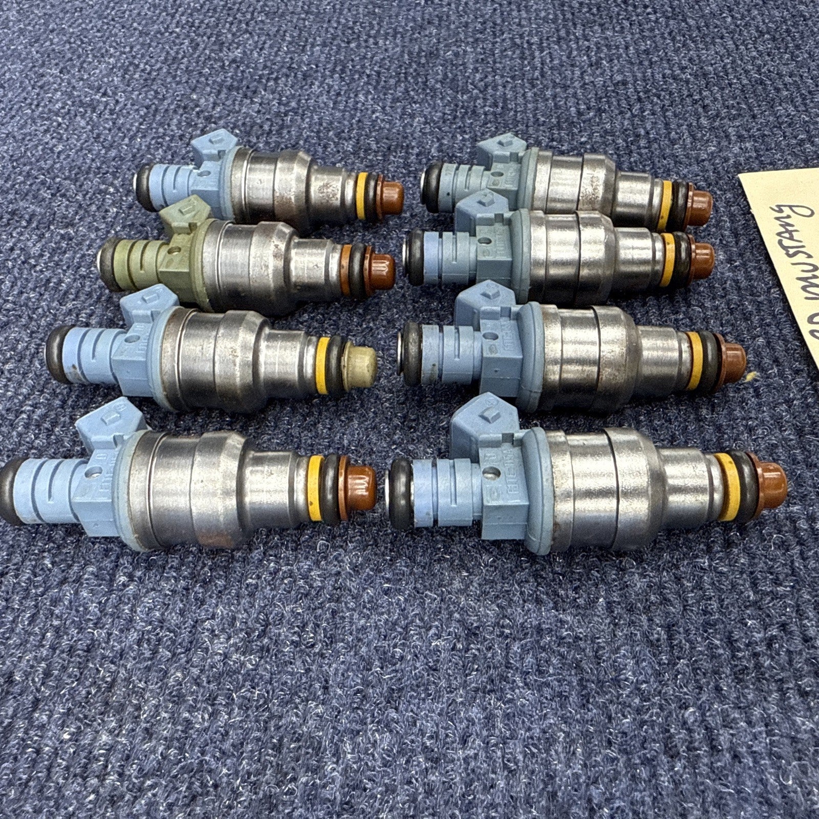 93-98 Mustang Cobra 5.0 24lb Fuel Injectors 4 Hole Spray Pattern Ford 302 V8 4.6