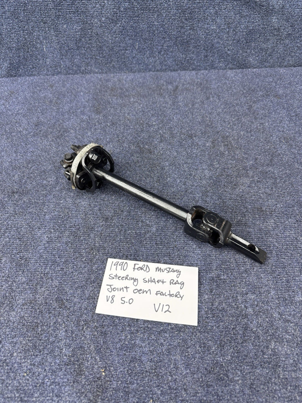 87-93 Ford Mustang Steering Column Knuckle Shaft Rag Joint Power Steer Rack OEM