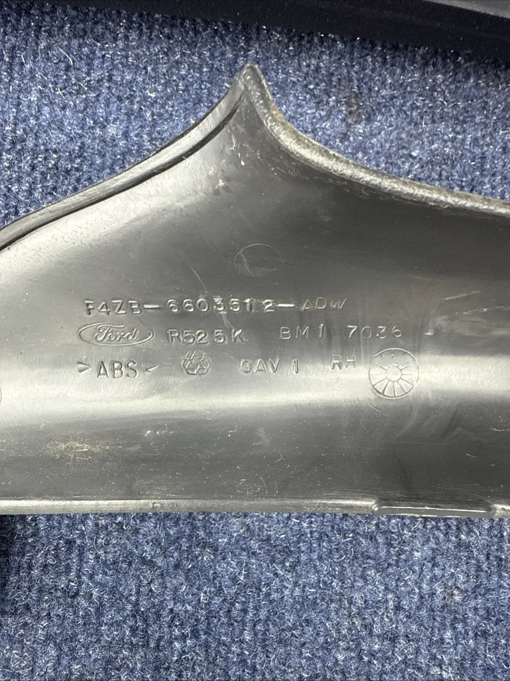 1994 Ford Svt Cobra OEM Black Factory Mustang Coupe Interior A-Pillar Trim 94-98